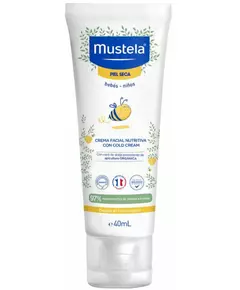 Pflegende Gesichtscreme mit Cold Cream Mustela Baby-Child 40 ml