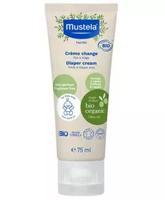 Crème de change bio Mustela Baby-Child 75 ml