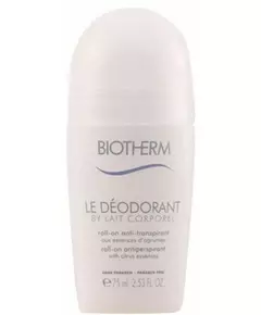 Biotherm Lait Corporel Le Déodorant Roller 75 ml