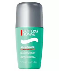 Biotherm Homme Aquapower Déodorant Roller 75 g