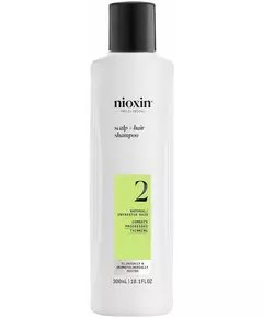 Nioxin System 2 Shampoo für Naturhaar mit starker Schwächung 300 ml