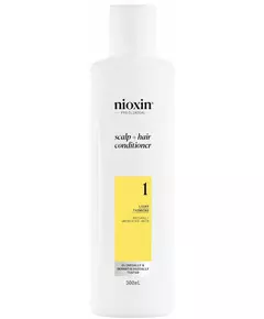 Nioxin System 1 Conditionneur pour cheveux naturels légèrement affaiblis 300 ml