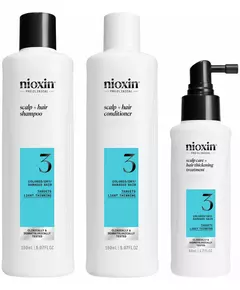 Nioxin System 3 Set für coloriertes Haar mit leichter Schwächung 3 Stück