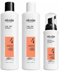 Nioxin System 4 Set pour cheveux colorés très affaiblis 3 pièces