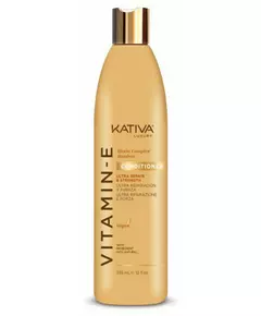 Kativa Vitamin E Pflegespülung mit Biotin und Bambus 355 ml