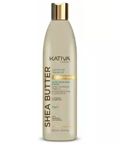 Kativa Shea Butter Kokosnuss & Marulaöl Pflegespülung 550 ml