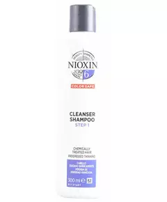 Nioxin Sistema 6 Shampoo für chemisch behandeltes und stark geschwächtes Haar Stufe 1, 300 ml