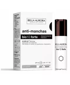 Bella Aurora Bio10 Forte Crème dépigmentante intensive pour peaux sensibles 30 ml