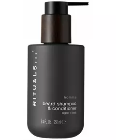 Shampooing et après-shampooing nourrissant 2 en 1 pour la barbe Rituals Homme 250 ml  