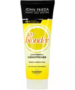 John Frieda Sheer Blonde Après-shampooing éclaircissant pour cheveux blonds 250 ml