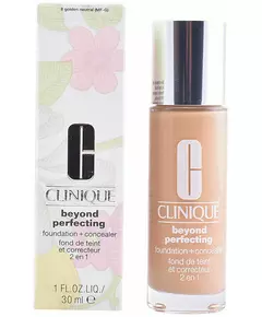 Clinique Beyond Perfecting #08-Crème de fond de teint + correcteur Golden Neutral