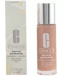 Clinique - Crème de fond de teint Beyond Perfecting + Correcteur #15 - Beige