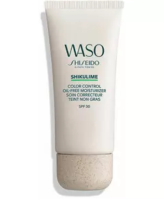 Shiseido Waso Shikulime Colour Control Ölfreie, korrigierende Feuchtigkeitscreme 50 ml