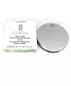 Clinique Stay Matte Sheer #02-Stay Neutral 7.6 g Mattierender Puder Clinique Stay Matte Sheer #02-Stay Neutral 7.6 g