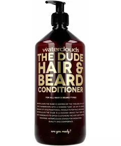 Waterclouds The Dude Hair and Beard Conditioner, 1000 ml