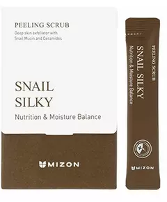 Mizon Snail Silky Peeling Scrub 40x5g