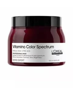 L'Oreal Professionnel Vitamino Color Spectrum Masque crème pour traitement des cheveux Pour la protection de la couleur, 500 ml