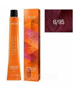 Permanente Farbe Lakmé Gloss Nº 6/95 60 ml