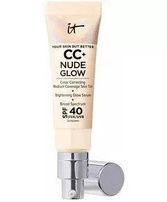 Make-up-Unterlage Crème It Cosmetics CC+ Nude Glow Fair Ivory Spf 40 32 ml