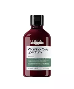 L'Oreal Professionnel Vitamino Color Spectrum Green Haarshampoo Neutralisierung roter Töne, 300 ml