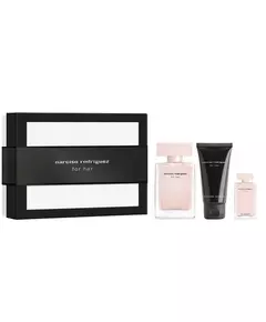 Narciso Rodriguez for Her Eau de Parfum 50mll + Eau de Parfum 7.5ml + Lait pour le corps 50ml