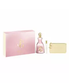 Jimmy Choo I Want ChooWith Love Eau de Parfum 100 ml + Eau de Parfum 7,5 ml + Pochette