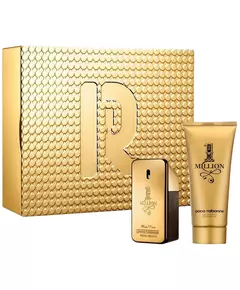 Set Paco Rabanne: 1 Million Eau De Parfum For Men 50 ml + 1 Million Shower Gel For All Skin Types, 2 pièces