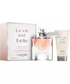 Set Lancome: La Vie Est Belle Eau De Parfum For Women 50 ml + La Vie Est Belle Moisturizing Body Lotion, 2 pièces