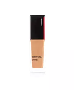 Shiseido Synchro Skin Radiant Lifting Gleichmäßiger Hautton Flüssige Grundierung 360 Citrin SPF 30, 30 ml