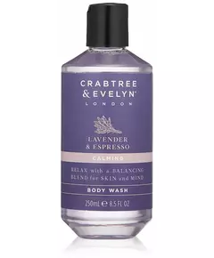 Crabtree & Evelyn Lavender & Espresso Apaisant Gel douche, 250 ml