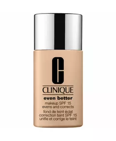 Clinique Even Better Sans parabènes Hydratant Fond de teint liquide WN 12 Gingembre SPF 15, 30 ml