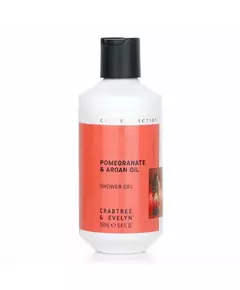 Crabtree & Evelyn Pomegranate & Argan Nourrissant Gel douche Pour tous types de peau, 250 ml