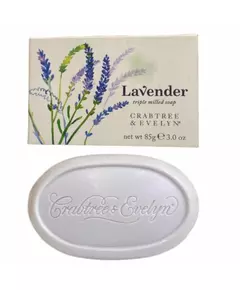 Crabtree & Evelyn Lavander Hydratant Pain de savon, 85 g