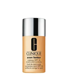Clinique Even Better Finition naturelle Fond de teint liquide WN 54 Blé au miel SPF 15, 30 ml