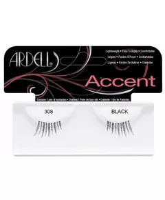 Künstliche Wimpern Ardell Accent 308 Black