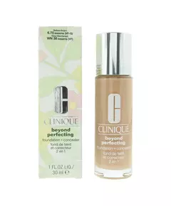 Clinique Beyond Perfecting Couverture complète Fond de teint liquide & correcteur 2-en-1 38 Sésame, 30 ml