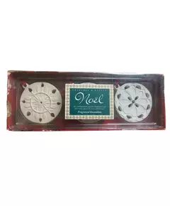 Set mit Lufterfrischern für Innenräume Crabtree & Evelyn Christmas Decoration, 3 Stück