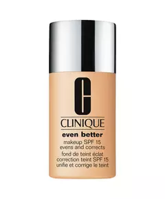 Clinique Even Better Sans parabènes Hydratant Fond de teint liquide 27 Caramel au beurre SPF 15, 30 ml
