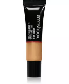 Smashbox Studio Skin Hohe Deckung Flüssige Grundierung 2 2 Hell Mittelwarm und Pfirsich, 30 ml