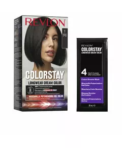 Revlon Colorstay Permanente Haarfarbe 1 Black, 130 ml