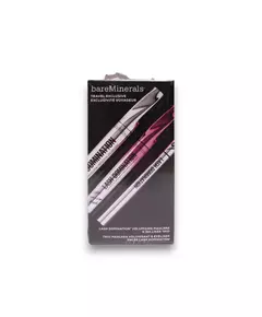 Travel Exclusive Set BareMinerals: Lash Domination Volumizing Mascara Intense Black 8.5 ml + Lash Domination Volumizing Mascara Black 8.5 ml + Lash Domination Gel Pencil Eyeliner Black, 8,5 ml