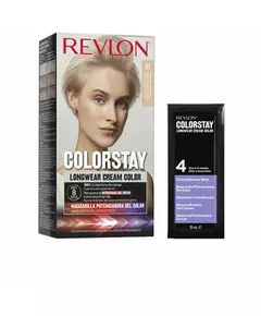 Revlon Color Stay Permanente Haarfarbe 01 Light Ash Blonde, 165 ml