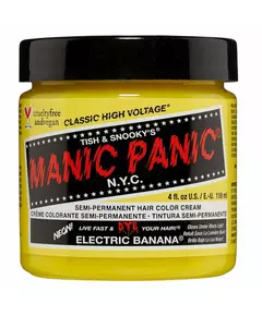 Manic Panic Classic High Voltage Electric Banana Teinture capillaire semi-permanente, 118 ml