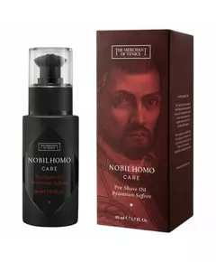 The Merchant Of Venice Byzantium Saffron Olivenöl Feuchtigkeitsspendend und weichmachend Vor-Rasieröl, 50 ml