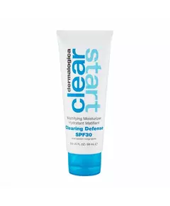 Dermalogica Clear Start Avec extrait de thé vert Protection UV Crème solaire Pour le visage SPF 30, 59 ml