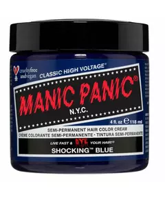 Manic Panic Classic High Voltage Shocking Blue Teinture capillaire semi-permanente, 118 ml