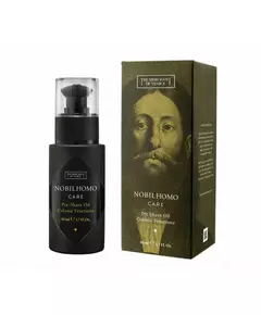 The Merchant Of Venice Nobil Homo Care Olivenöl Feuchtigkeitsspendend & Weichmachend Vor-Rasieröl, 50 ml