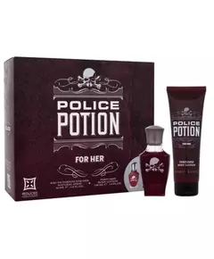 Set Police: Potion Eau De Parfum For Women 30 ml + Potion Hydrate Body Lotion, 30 ml