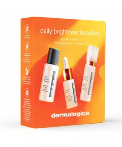 Set Dermalogica: Biolumin-C Vitamin C Brightening Serum For Face 10 ml + Biolumin-C Vitamin C Moisturizing Gel For Face 15 ml *Miniature + Daily Glycolic Cleansing Cleansing Gel For Face, 10 ml