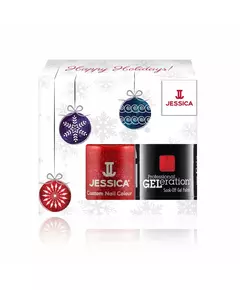 Winter Set Jessica: Professional GELeration Semi-Permanent Nail Polish Hearts on Fire 15 ml + Custom Colors Nail Polish Hearts on Fire, 15 ml